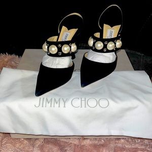 Jimmy Choo Breslin 100mm Slingback Pumps